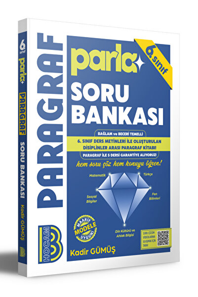 Benim Hocam Yayınları PARLA 6. Sınıf Maarif Paragraf Soru Bankası