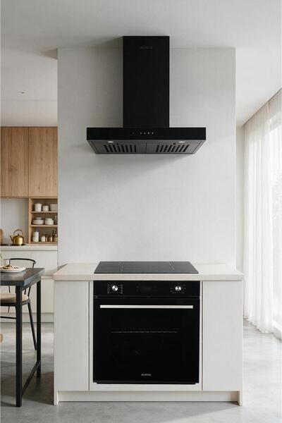 Alveus Vitro 627 Siyah 3' lü Ankastre Set(LARA-VİTRO-MFA627)