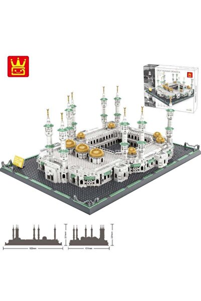 Wange Building Blocks World-Famous Building Three-Dimensional Model Children Diy Mosaic Toys 3210-8211