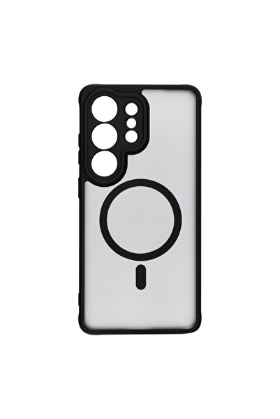 megaMobile Husă de protecție Mag Cover compatibilă MagSafe pentru Samsung Gal...