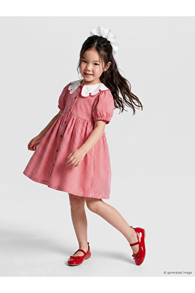 LC Waikiki Dresses - Red - Short / Mini