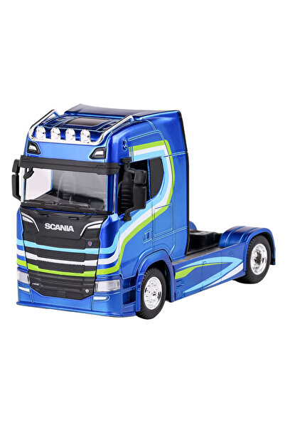BBURAGO Sigilat- Scania S770 V8 2021 Albastru- Scara 1:43-