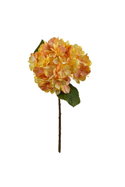 MONDEX Floare artificială sintetică Hortensie Viridis 35cm albă 1 buc.