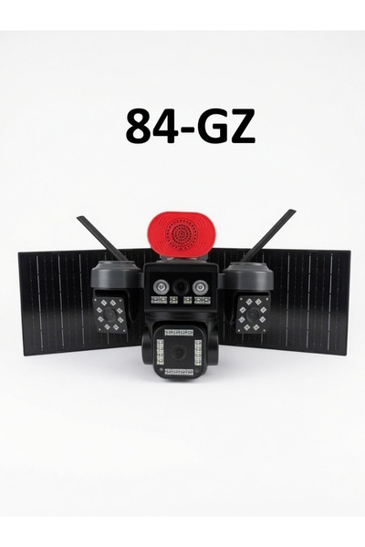 zumastar 84-GZ 2MP+2MP+2MP+2MP POLİS ÇAKARLI ÇİFT PANEL SİM KARTLI ÇİFT 16W PANEL