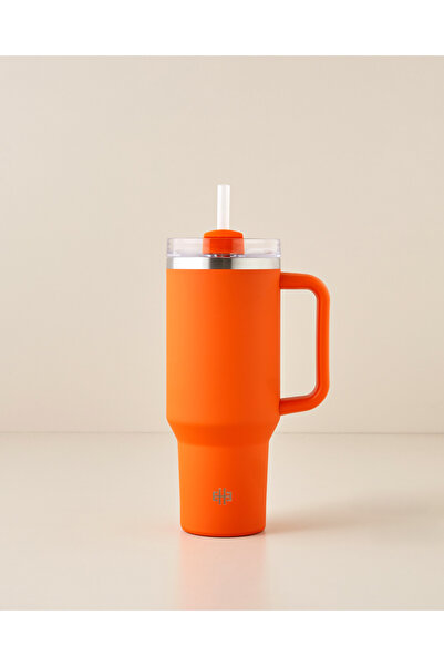 English Home Good Mood New Etna Çelik Termos 900 ml Turuncu