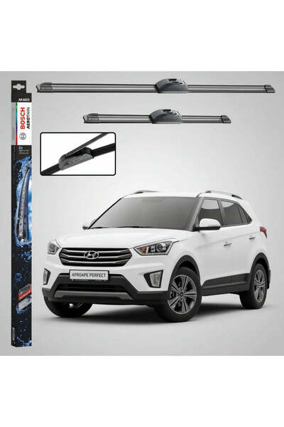 Bosch Υαλοκαθαριστήρες Hyundai Creta I GS 2016-2021 |   Εμπρόσθιο Σετ 650mm +...