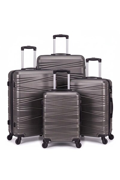 Dubai Power 4-Piece ABS Hard Shell Luggage Set 20/24/28/32 Inch, TSA Lock, 36...