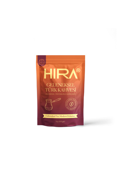 HIRA ROASTİNG CO GELENEKSEL TÜRK KAHVESİ 4X100 GR EKONOMİK PAKET