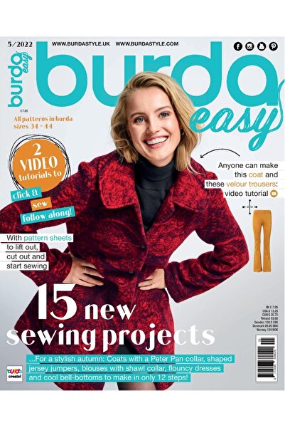 Burda Style Revista Burda Easy Septembrie-Octombrie 2022