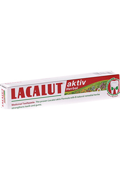 lacalut Aktiv Φυτική Οδοντόκρεμα για Περιοδοντίτιδα 75 ml
