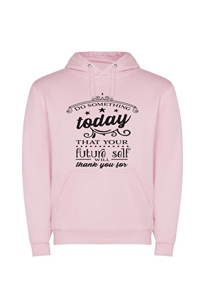 iLovePrints Future Gratitude: Inspiring Tomorrow! Φούτερ με κουκούλα σε χρώμα...