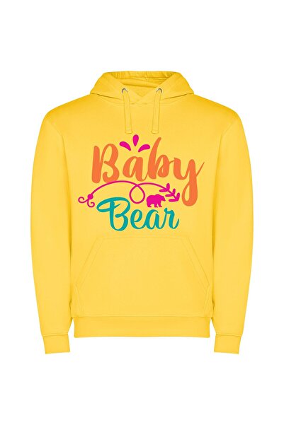 iLovePrints Whimsical Illustrator Trademark: Baby Bear Safari Φούτερ με κουκο...