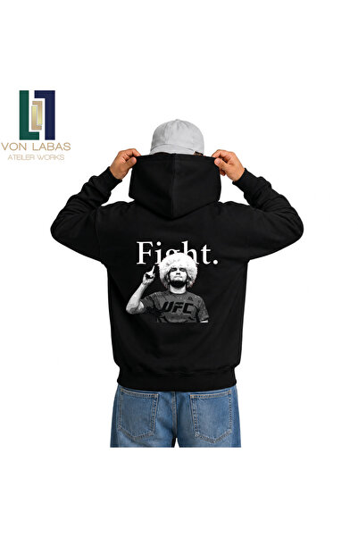 Grafftee Clothing Khabib Nurmagomedov Ufc Printed Unisex High Quality Hooded ...