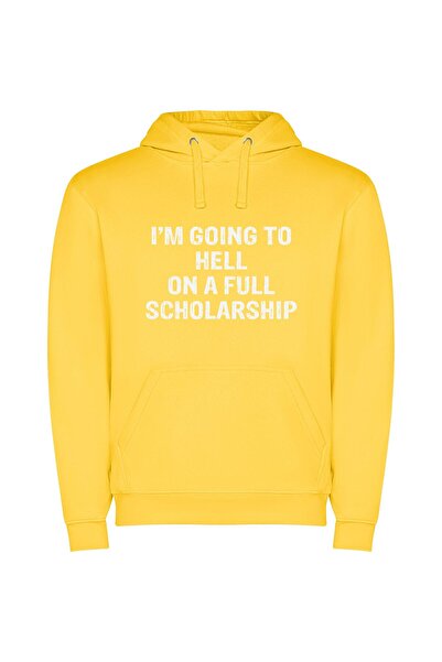 iLovePrints Satan's Scholarship: Hellbound Horrors Φούτερ με κουκούλα σε χρώμ...