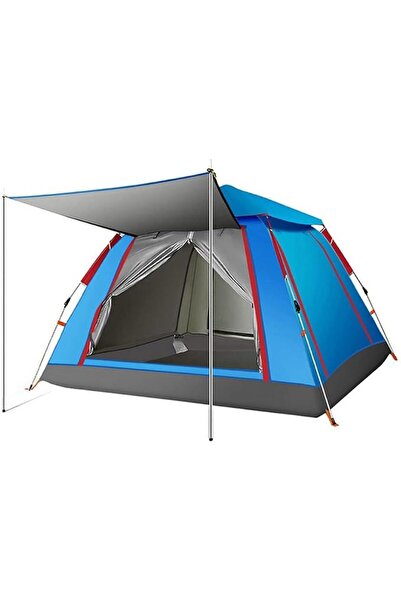 GENERAL 3-4 Person Quick Automatic Opening Outdoor Camping Tent Family Touris...
