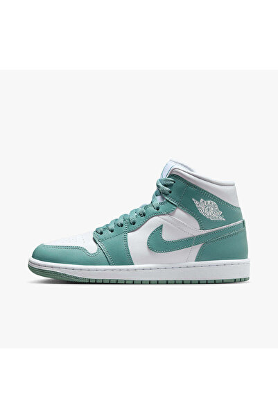 JORDAN Air 1 Mid „Light Teal/White” BQ6472-138 - Adidași