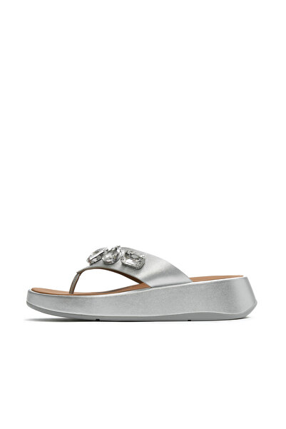 Fitflop Women's F-Mode Ultra-Jewel Leather Toe-Post Sandals
