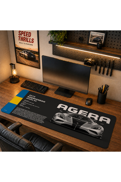 RUGRUMBA FLG1007 40x90cm Gaming Player XL Mousepad cu margini cusute, dimensi...