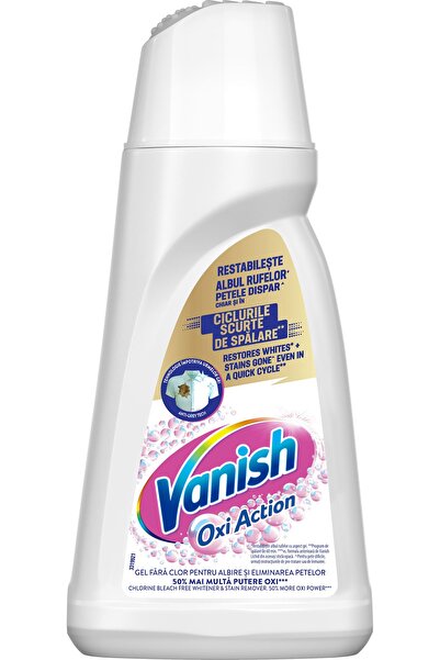 OEM Gel îndepărtare pete Oxi Action pentru haine Albe, 1 l