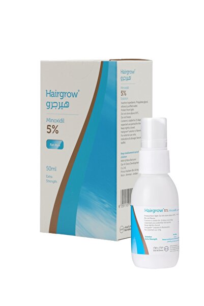 Hairgrow بخاخ هيرجرو مينوكسيديل 5% لتحفيز نمو الشعر ومعالجة التساقط للرجال - ...