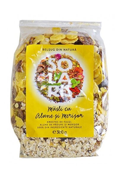 SOLARIS Musli cu Alune si Merisor 300gr