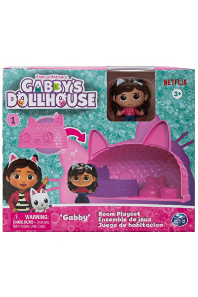Spinmaster Gabby's Dollhouse Dream House Playroom Set Gabby
