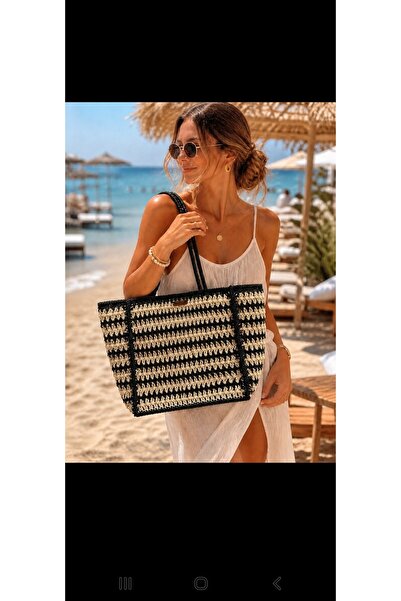 ARTTMACRAME حقيبة نسائية محبوكة يدويًا