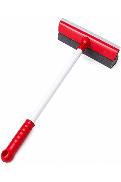 Generic Window Squeegee with Integrated Sponge, Long Handle | 2-in-1 Design, ...