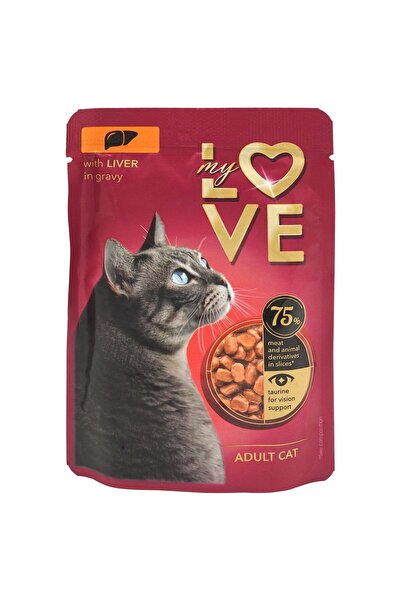 Jamie My Love Пауч, Моята любов, 85 г Черен дроб в сос