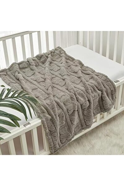 CREVENT 76X102CM Cute Plush Cozy and Warm Fleece Baby Blanket for Girls Infan...