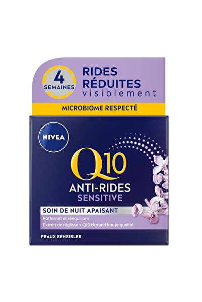 NIVEA Face Cream, Nivea, 50 ml Q10 Anti-Wrinkle Sensitive Night