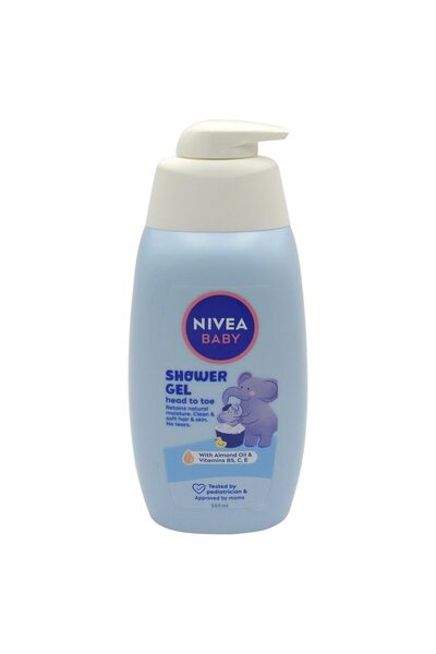 NIVEA Shower Gel, Baby, 500 ml Almond Oil Vitamins