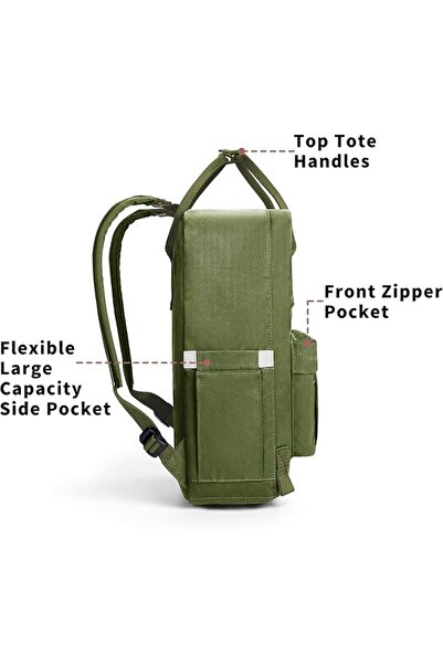 KALIDI Unisex Lightweight Backpack School Bag Water-resistant Casual Rucksack...