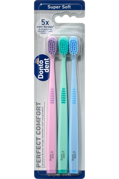 OEM Perfect Comfort super soft toothbrush, 3 pcs