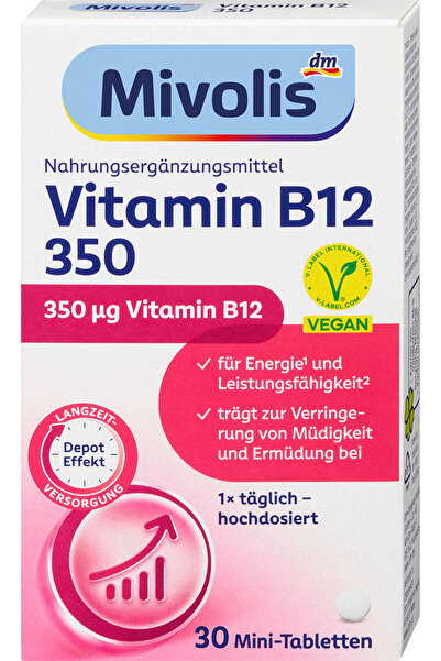 OEM Mini tablete cu vitaminaB12, 30 buc