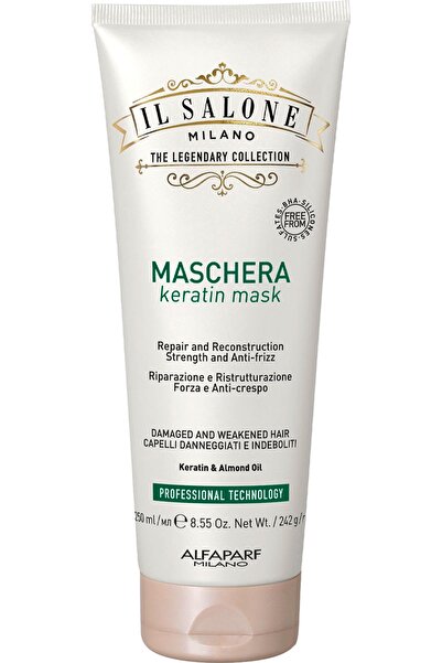 OEM IL SALONE keratin mască pentru par deteriorat, 250 ml