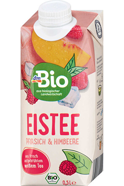 OEM Ceai alb cu piersică și zmeură, 500 ml
