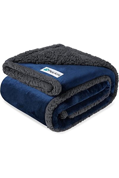 PetAmi Fluffy Waterproof Dog Blanket Fleece | Soft Warm Pet Fleece Throw for ...