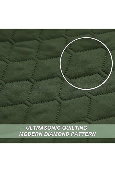 Exclusivo Mezcla Reversible Twin Quilt Bedding Set with Pillow Sham, Lightwei...