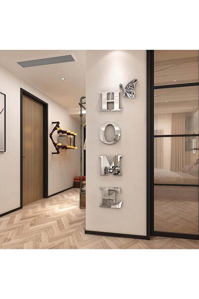 fantasize Wall Stickers, Home Letter Signs Acrylic Mirror Wall Stickers Decor...