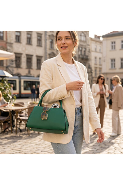 valentina victoria Valvi̇c Genuine Leather Classic Women's Bag