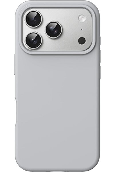 TERRION Silicone Case for iPhone 17 Pro Max, Grey | Silky Soft Touch, Shockpr...