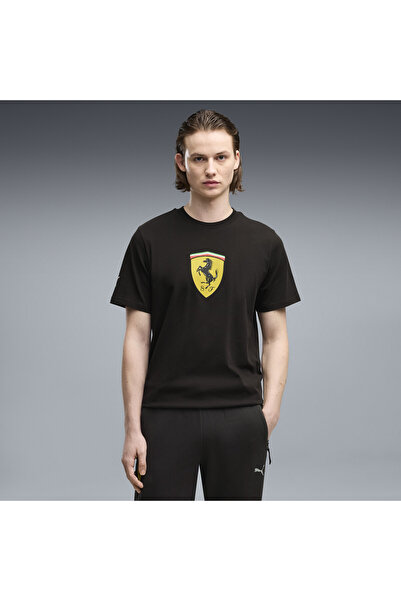 Puma Tričko Scuderia Ferrari s barevným štítem