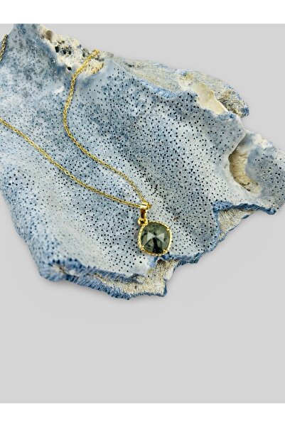 DİELNA | PREHNITE NECKLACE | KOLYE