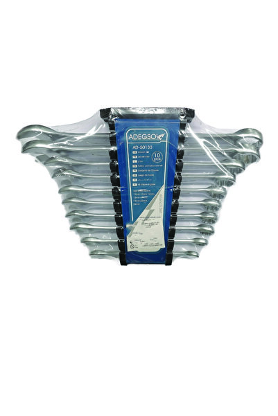 AGC Σετ 10 γερμανοπολύγωνα κλειδιά 8-24mm [30501426]