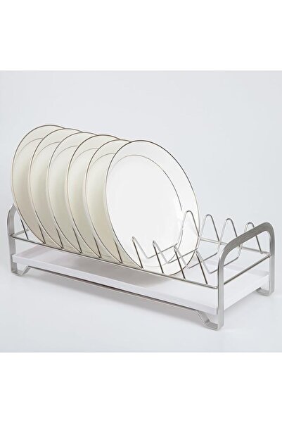 EXCEFORE Dish Drying Rack with Drain Tray, Stainless Steel Dish Drainer, Spac...