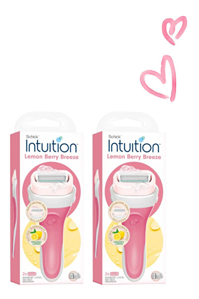 Schick Intuition 2 Pieces Intuition Razor Lemon Berry Breeze 2 Pcs