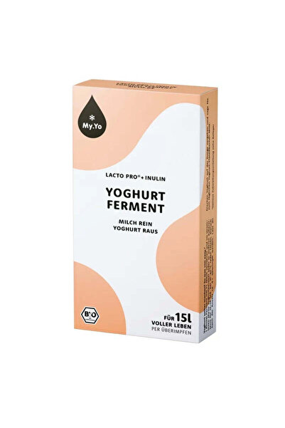 My.Yo Organic Ферменти Био за кисело мляко Лакто Про Инулина Май.Йо 3 x 25 г
