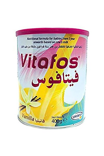 Vitafos حليب الأطفال من 1 إلى 10 سنوات بنكهة الفانيليا 400 جرام