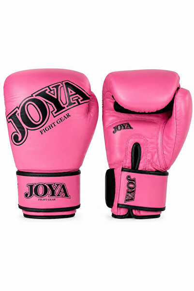 Joya Thai Pink Kick Boxing Gloves Real Leather